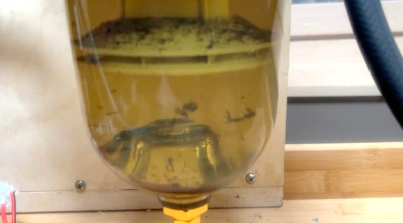 Photo of a fuel circulation system